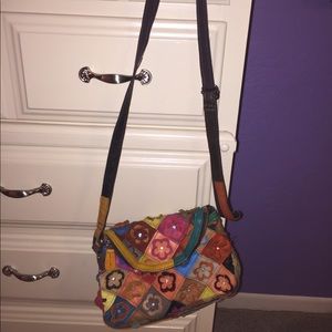colorful flower purse!
